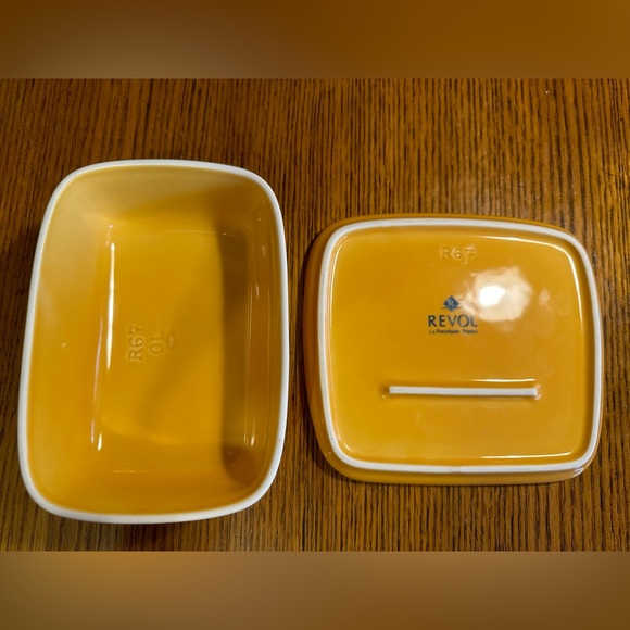 Revol La Porcelaine, France Butter Dish - Picture 6 of 8
